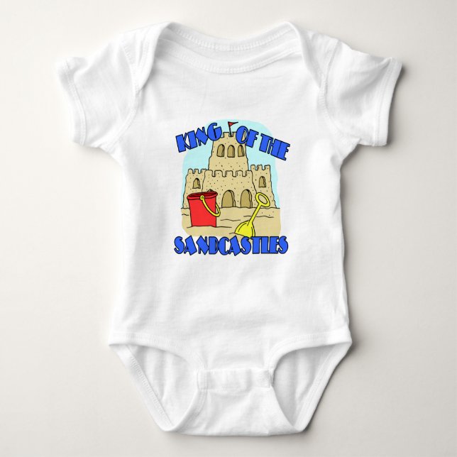T-shirts Rei Dos Sandcastles (Frente)