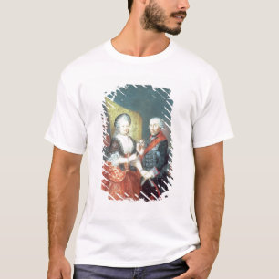 T-shirts Rei Frederick II e sua esposa
