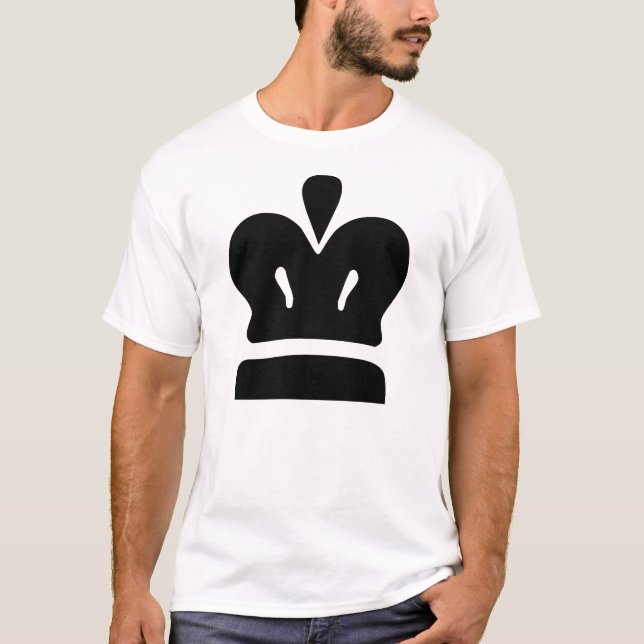 T-shirts Rei Negro (Frente)