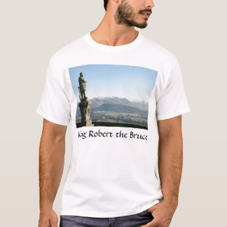 T-shirts Rei Robert de Scotland Stirling o Bruce