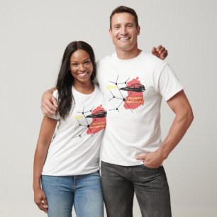 T-shirts Reichsbahn alemão