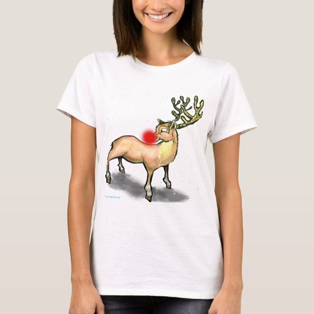 T-shirts Reindeer (Frente)
