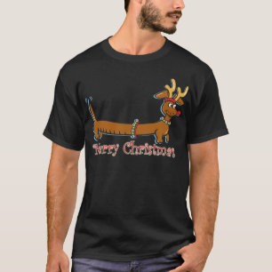 T-shirts Reindeer Christmas Doxie