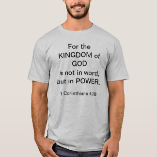 T-shirts Reino de DEUS