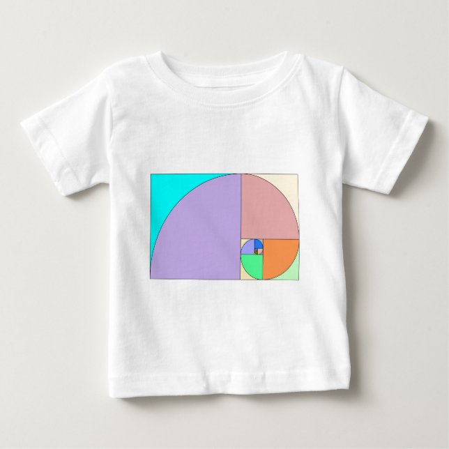 T-shirts Relação dourada (Frente)