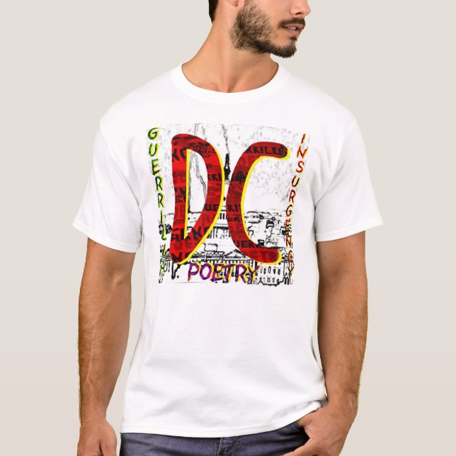 T-SHIRTS RELÂMPAGO DOS POETAS DA GUERRILHA DA C.C. NO (Frente)