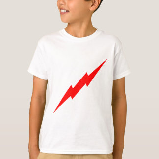 T-shirts Relâmpago vermelho