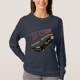 T-shirts Relé do rugby #2 das mulheres