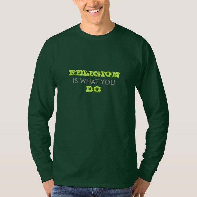 T-shirts Religião (Frente)