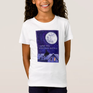 T-shirts Relógio da Lua
