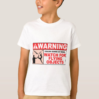 T-shirts Relógio DE ADVERTÊNCIA para objetos de voo!