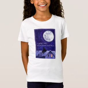 T-shirts Relógio de lua