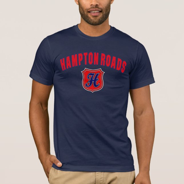 T-shirts Reminiscência de Hampton Roads (Frente)