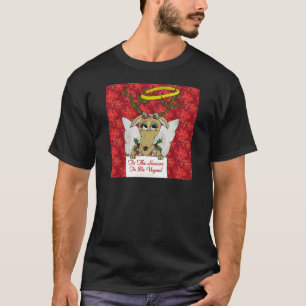 T-shirts Rena de Natal É a Temporada para Presentes de Roup