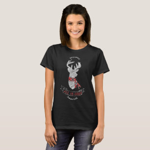 T-shirts Rena de Natal Tudo Tranquilo férias