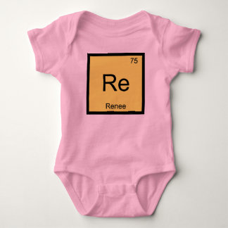 T-shirts Renee Nome Elemento Químico Tabela Periódica