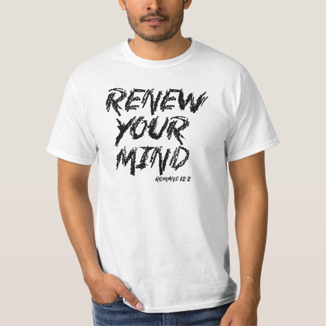 T-shirts Renove sua mente (Frente)