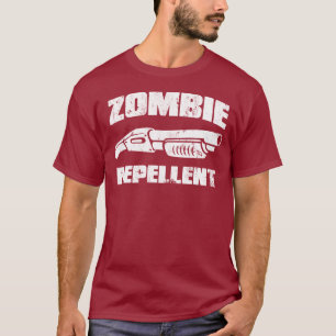 T-shirts repellent do zombi - a espingarda