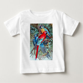 T-shirts Repete mecanicamente a pintura colorida dos