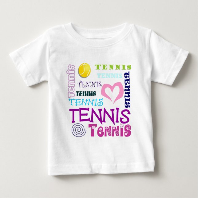 T-shirts Repetição de tênis (Frente)