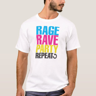 T-SHIRTS REPETIÇÃO DO PARTIDO DA RAIVA DO DELÍRIO