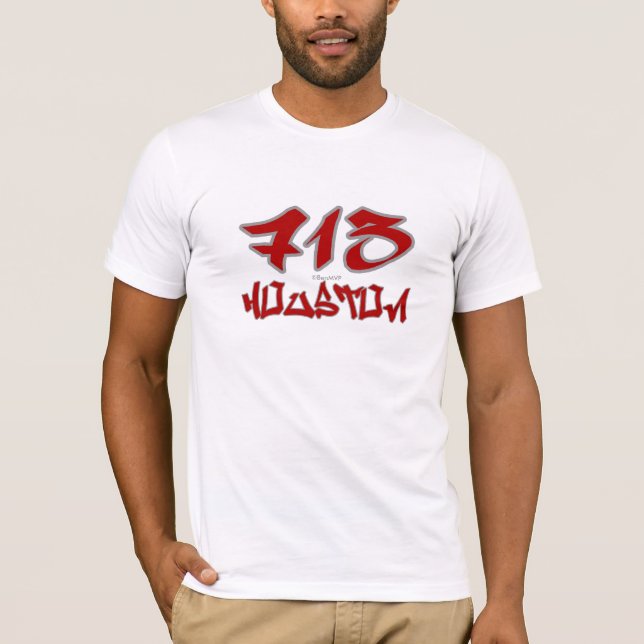 T-shirts Representante Houston (713) (Frente)