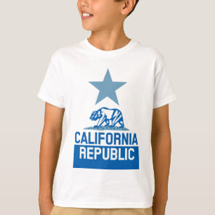 T-shirts República Califórnia Bandeira do Estado