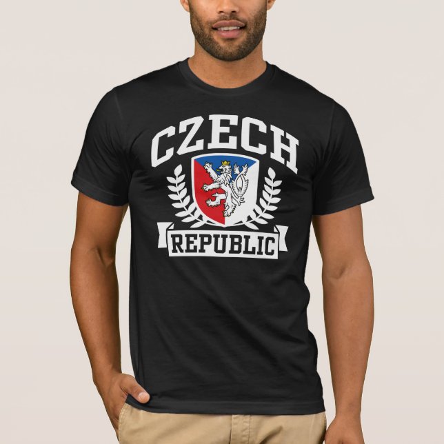 T-shirts República Checa (Frente)