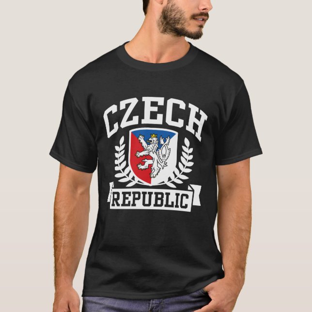 T-shirts República Checa (Frente)
