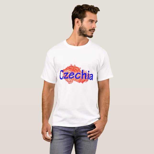 T-shirts República Checa / República Checa (Frente Completa)