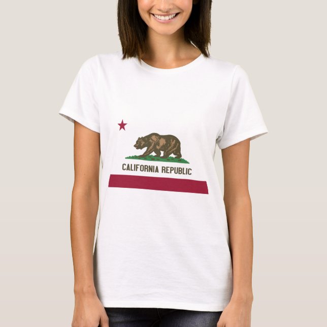T-shirts República da Califórnia (Frente)
