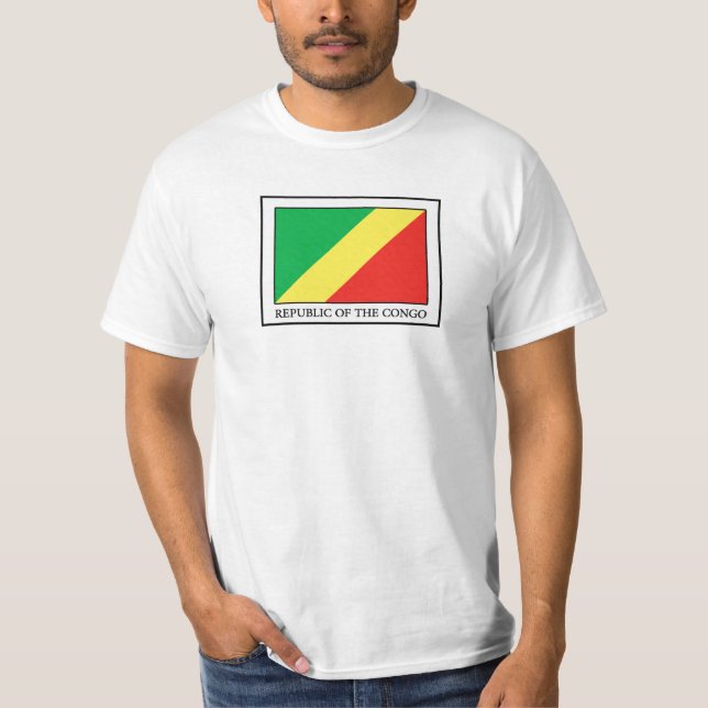 T-shirts República do Congo (Frente)