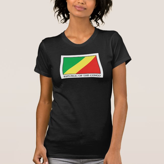 T-shirts República do Congo (Frente)