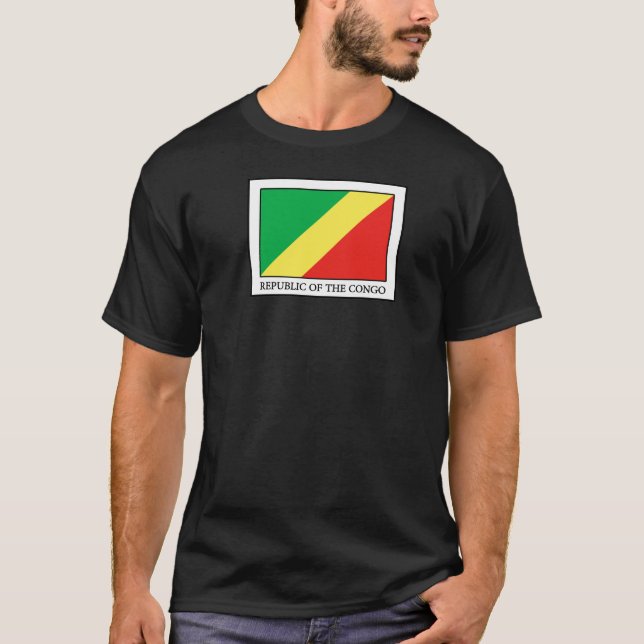 T-shirts República do Congo (Frente)