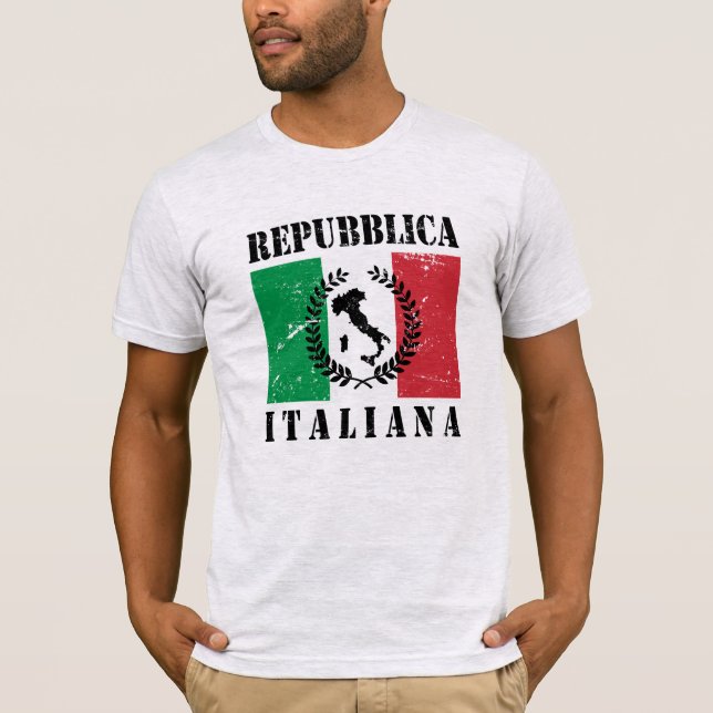 T-shirts República Italiana (Frente)