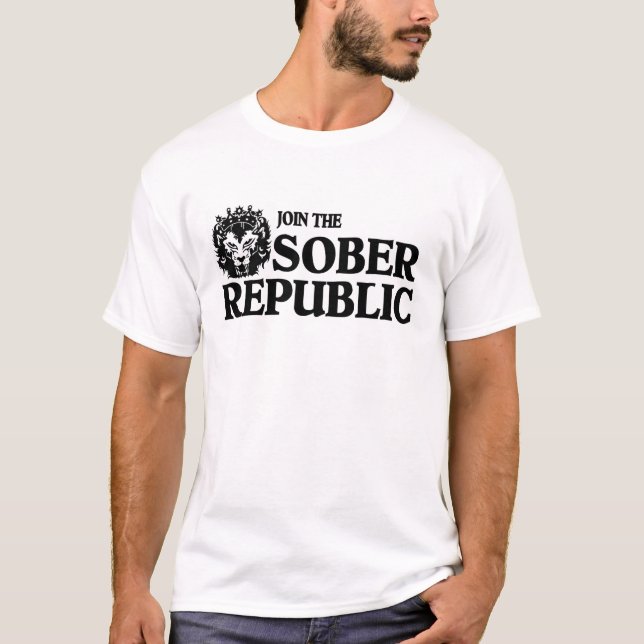 T-SHIRTS REPÚBLICA SÓBRIO (Frente)