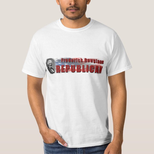 T-shirts Republicano de Frederick Douglass (Frente)