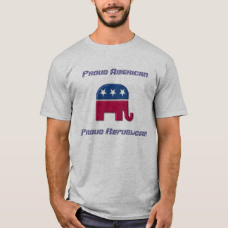 T-shirts Republicano orgulhoso americano orgulhoso