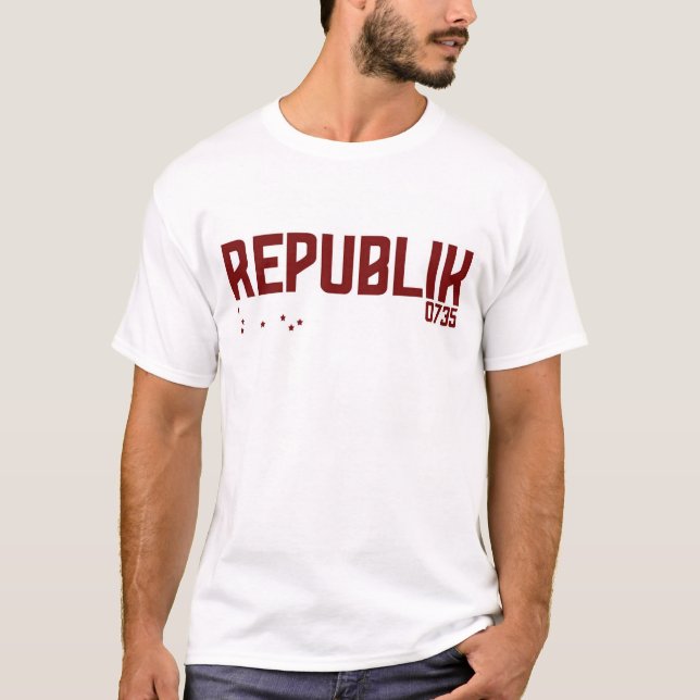T-shirts republik (0735) (Frente)
