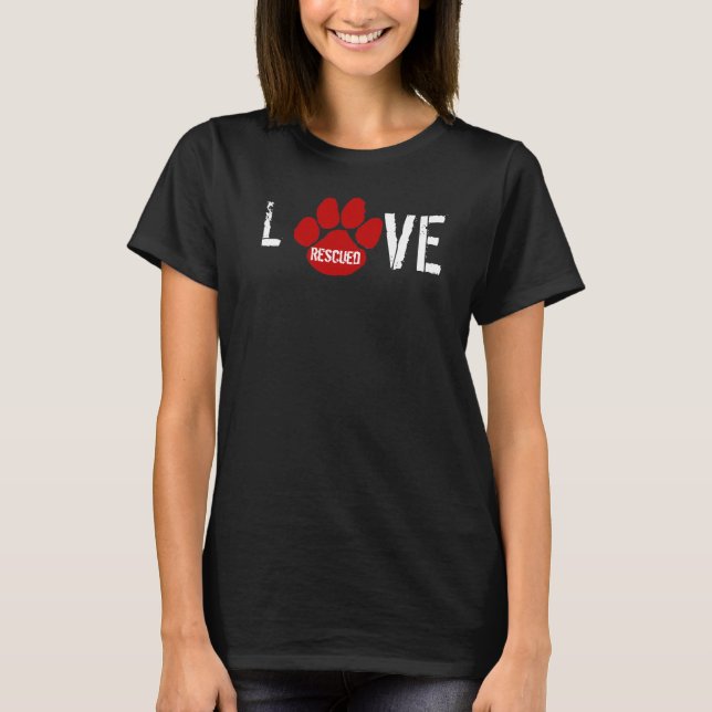 T-shirts Resgatado - Tanque de Amor (Frente)
