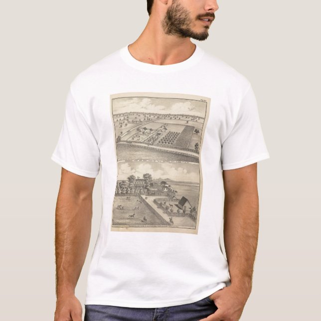 T-shirts Residências, a estação do preto (Frente)