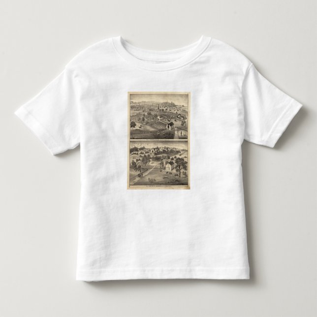 T-shirts Residências de Charles Alexander (Frente)