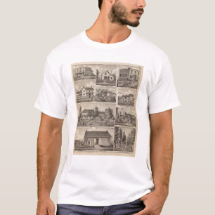 T-shirts Residências e construções de fazenda, Owatonna,