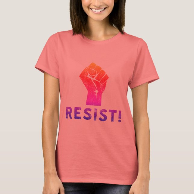 T-shirts Resistência A Ipanema De Resistência (Frente)