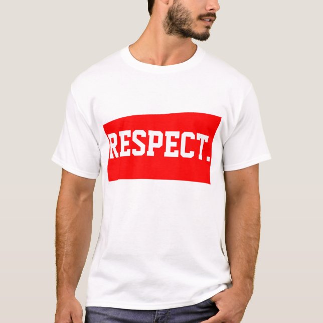 T-shirts Respeito (Frente)