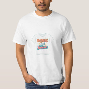 T-shirts respira e acreditaRespire e acredite