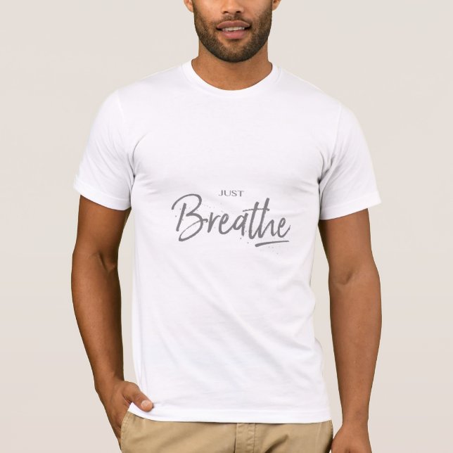 T-shirts Respire, Yoga, Zen Cote (Frente)