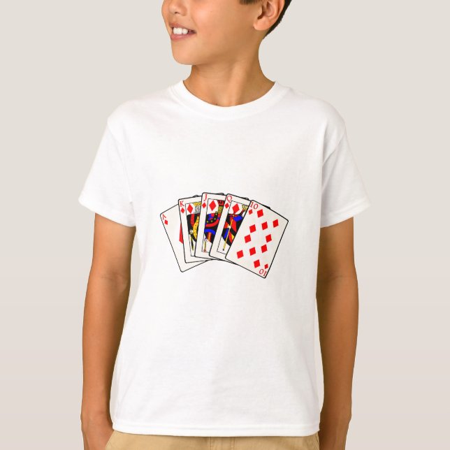 T-shirts Resplendor real dos diamantes (Frente)