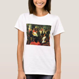 T-shirts Restaurante do Jardim por August Macke. Vintage Ar