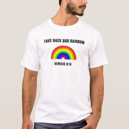T-shirts Retire nosso arco-íris